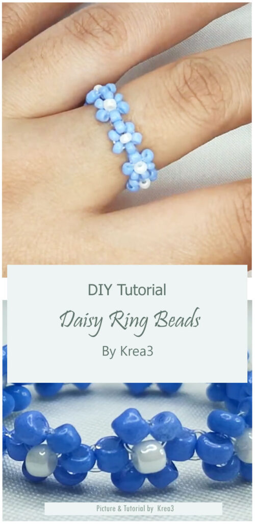 DIY Daisy Ring Beads By Krea3