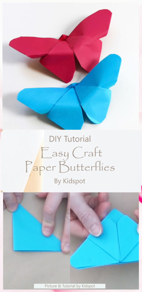 Easy Craft How to Make Paper Butterflies By Kidspot