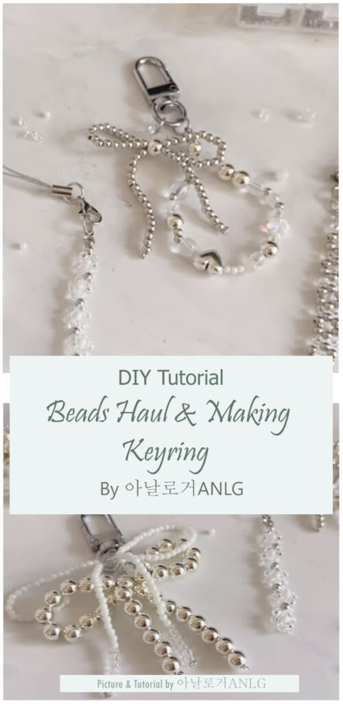 Beads Haul & Making Keyring By 아날로거ANLG