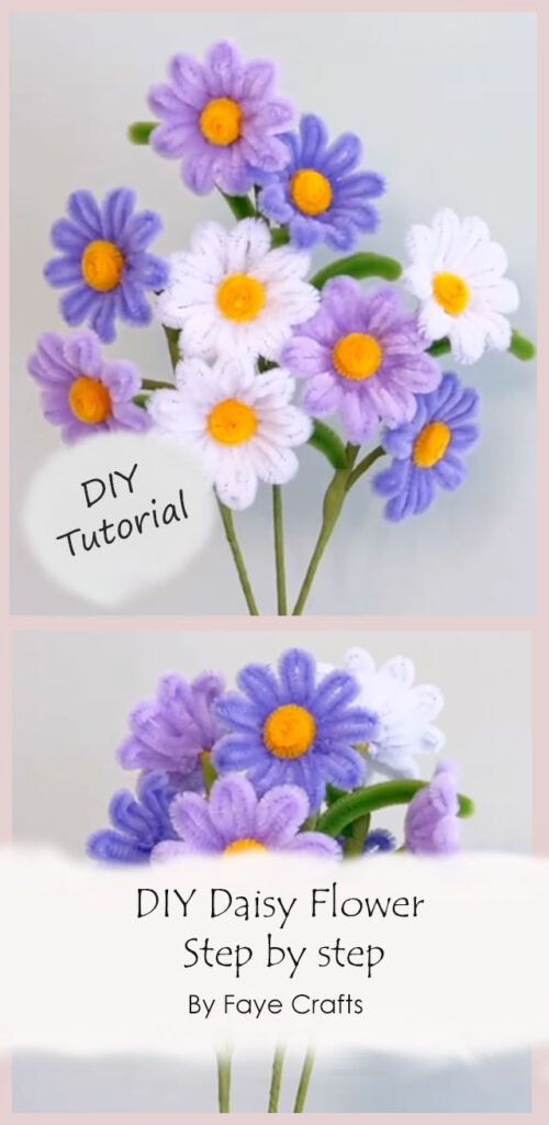 DIY Daisy Flower Step by step By Faye Crafts