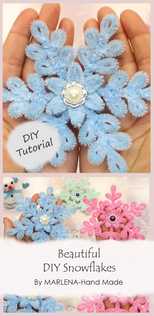 Beautiful DIY Snowflakes By MARLENA-Hand Made